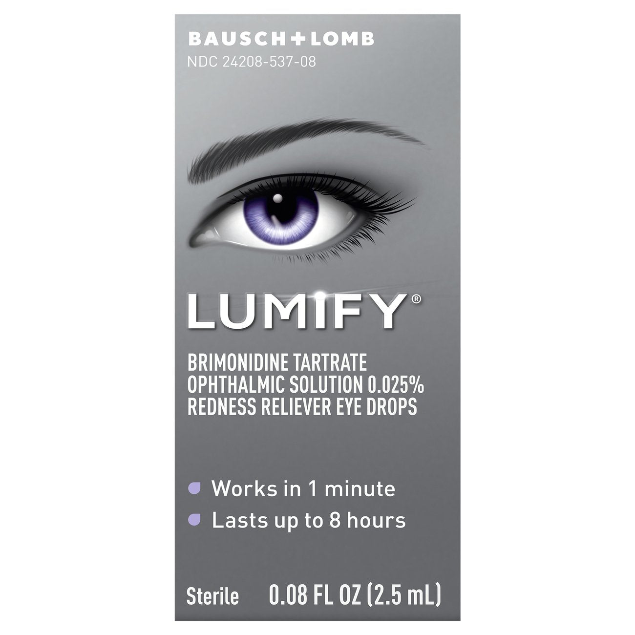Bausch & Lomb Lumify Redness Reliever Eye Drops