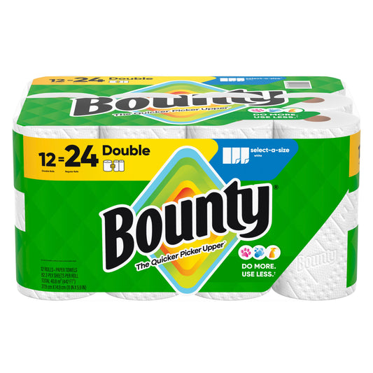 Bounty Select-A-Size White Paper Towels