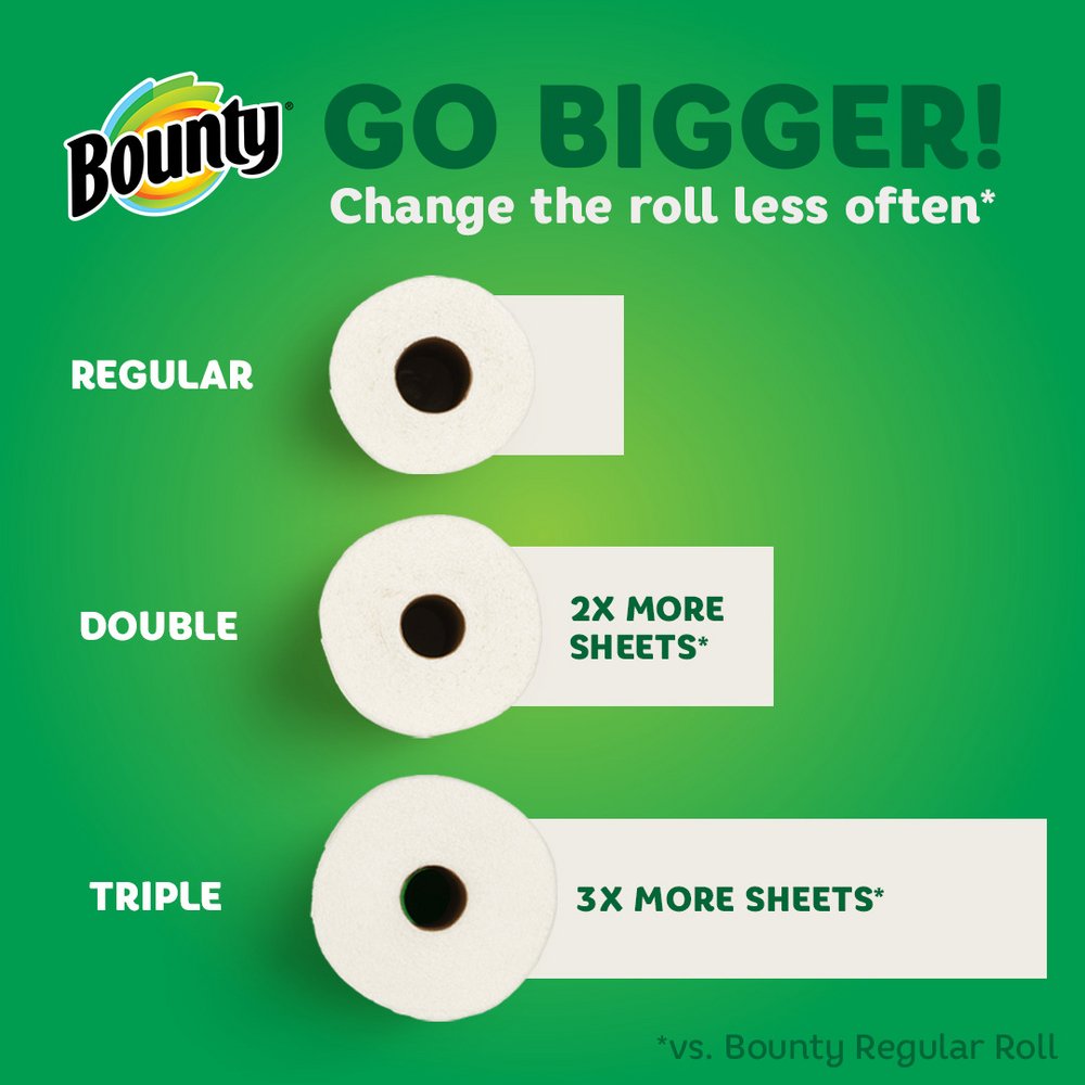 Bounty Select-A-Size White Paper Towels