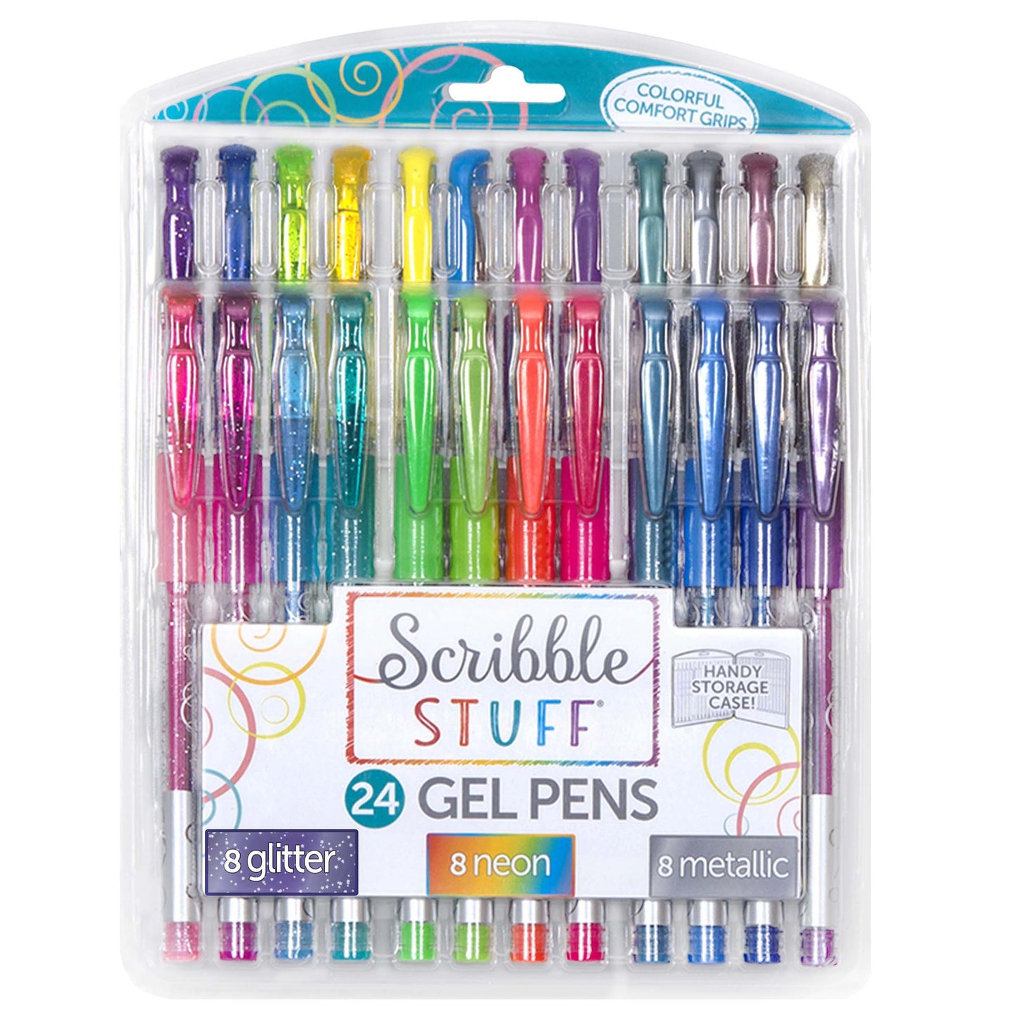 Scribble Stuff 0.7mm Gel Pens - Assorted Ink