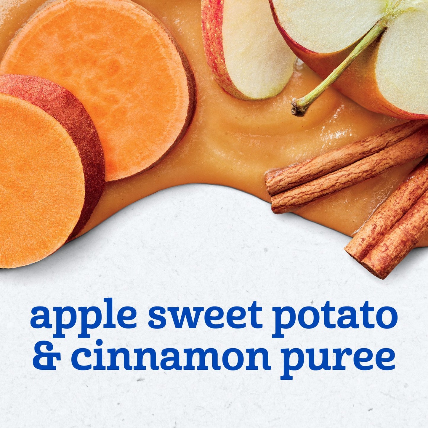Gerber Stage 2 Baby Food Pouch - Apple Sweet Potato Cinnamon Puree