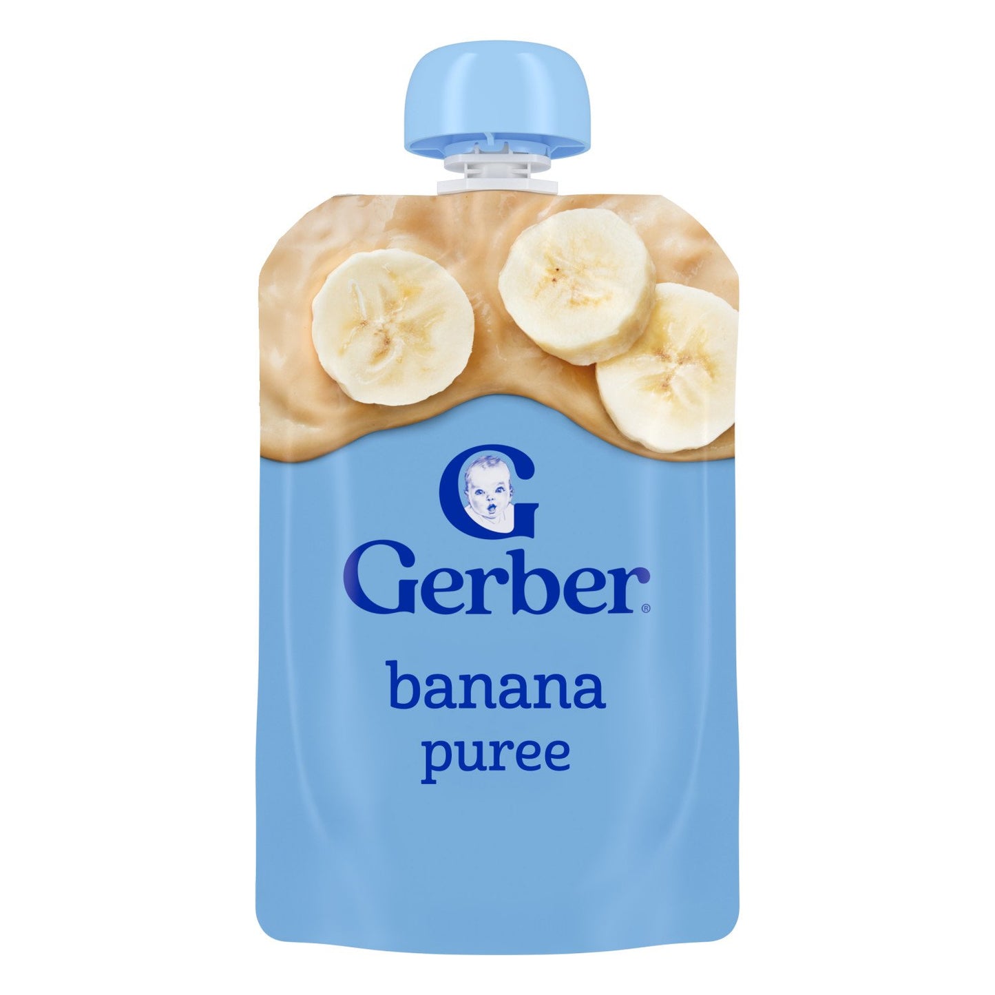 Gerber Stage 2 Baby Food Pouch - Banana Puree
