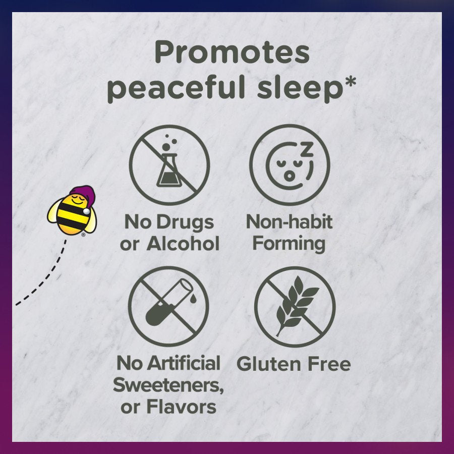 Zarbee's Children's Sleep Gummies + Melatonin - Berry