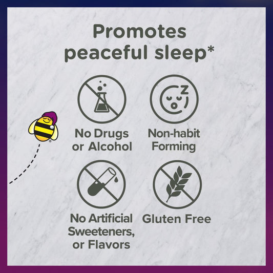 Zarbee's Children's Sleep Gummies + Melatonin - Berry