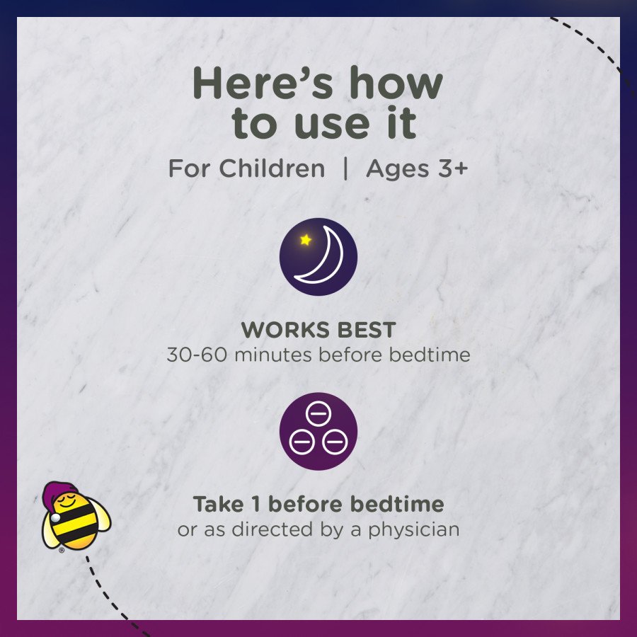 Zarbee's Children's Sleep Gummies + Melatonin - Berry