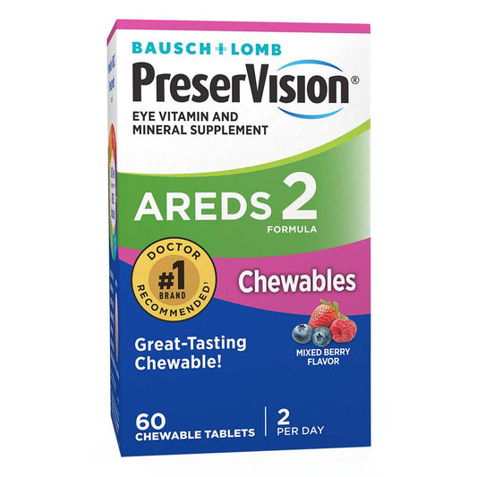Bausch & Lomb PreserVision AREDS 2 Formula Chewables