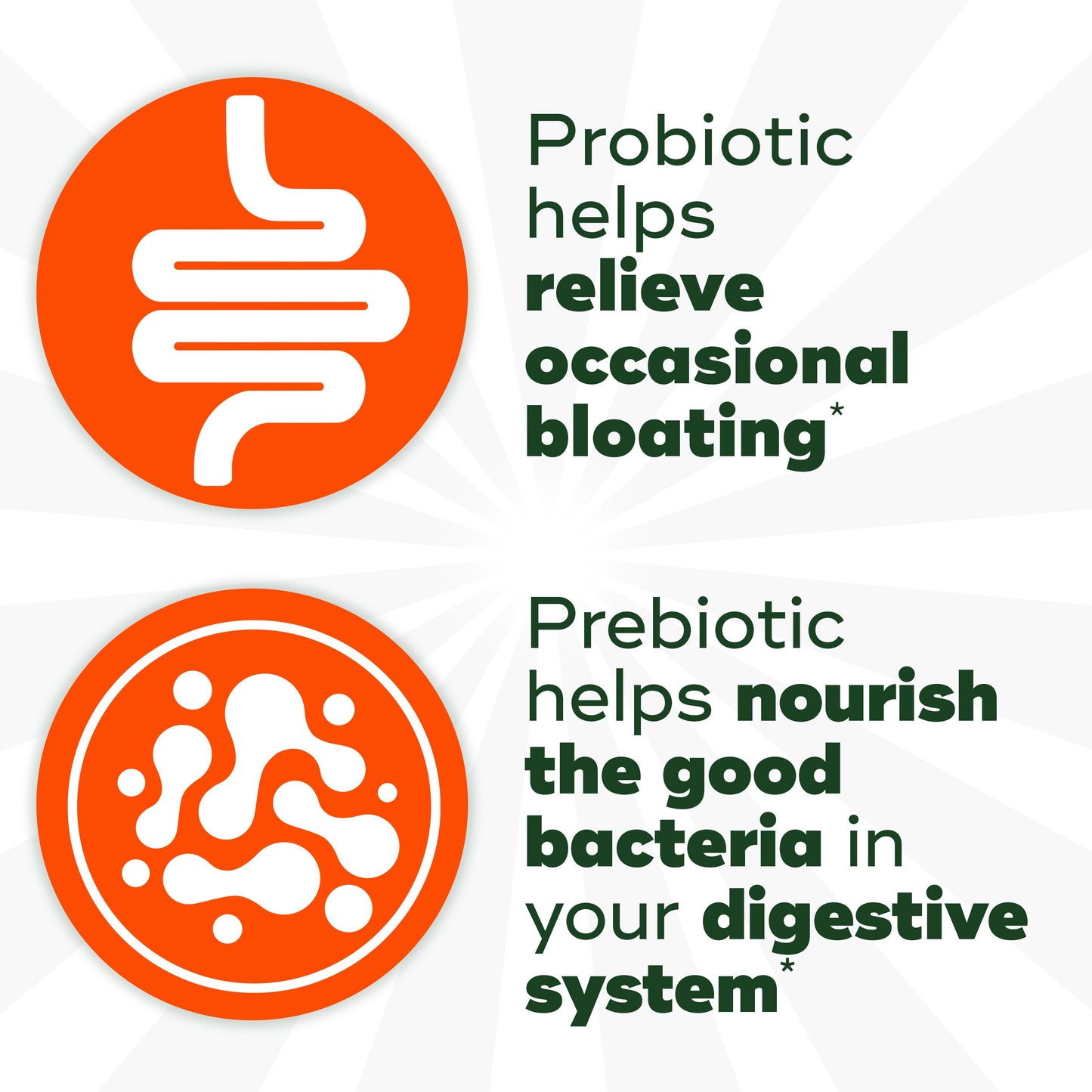 Align Dualbiotic Gummies, Prebiotics & Probiotics for Digestive Health, Natural Fruit Flavor