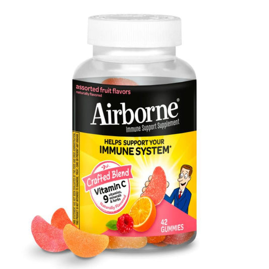 Airborne Assorted Fruit Flavored Gummies