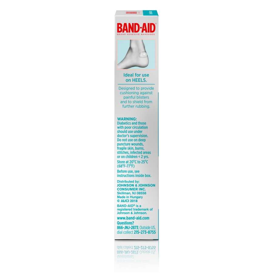 Band-Aid Hydro Seal Blister Heel Gel Bandages