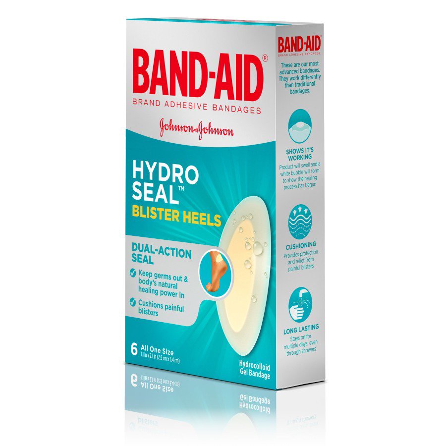 Band-Aid Hydro Seal Blister Heel Gel Bandages