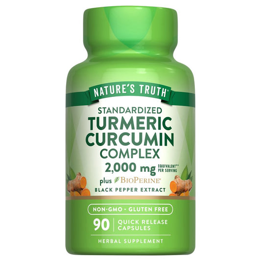 Nature's Truth Turmeric Curcumin Complex Quick-Release Capsules