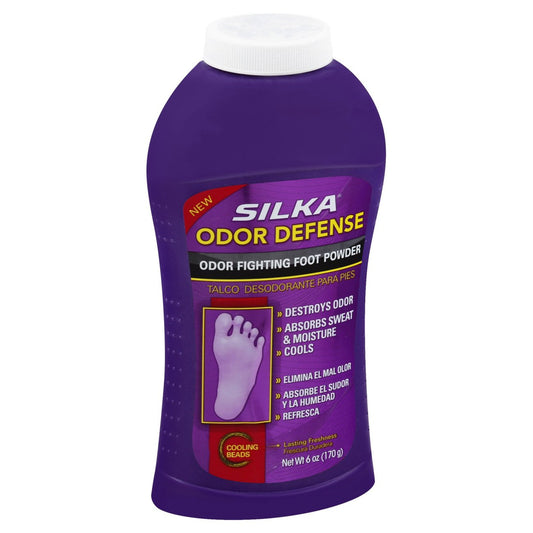 Silka Odor Defense Foot Powder