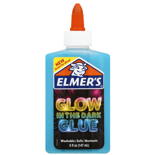 Elmer's Glow In The Dark Liquid Glue - Blue