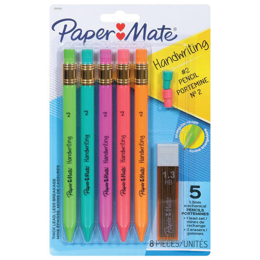 Paper Mate Handwriting 1.3mm Triangular Mechanical Pencils