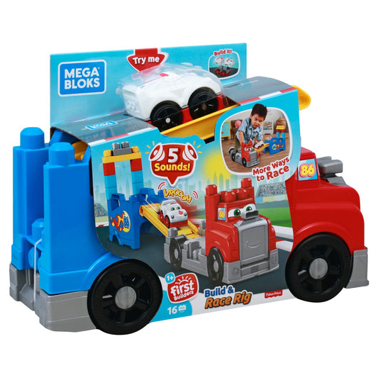 MEGA BLOKS Build & Race Rig Playset