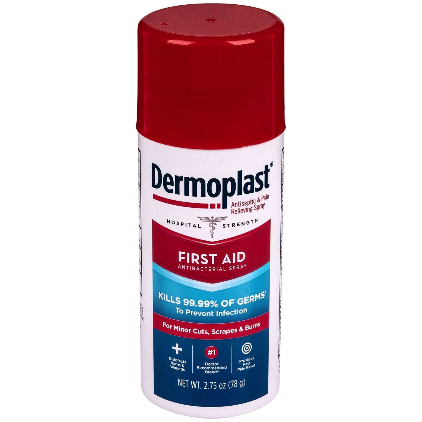 Dermoplast First Aid Antibacterial Spray for Cuts, Scrapes & Burns