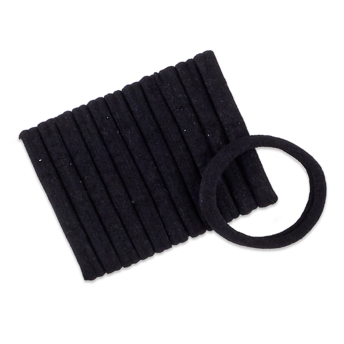 Scunci No Damage Hair Ponytailers - Black