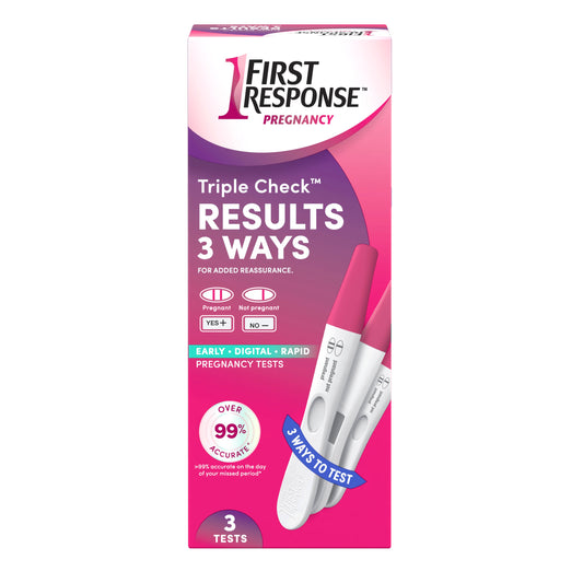 First Response Triple Check Pregnancy Test Kit