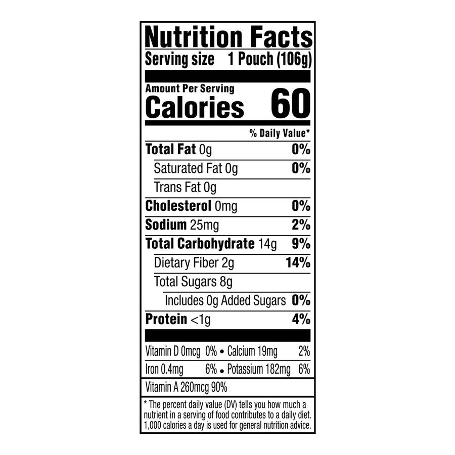 Plum Organics Mighty Veggie Pouch - Sweet Potato Apple Banana & Carrot