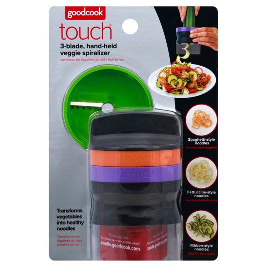 Goodcook Touch 3-Blade Hand-Held Touch Spiralizer