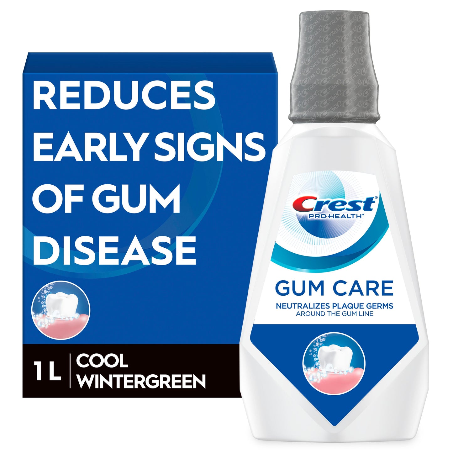 Crest Gum Care Mouthwash - Cool Wintergreen