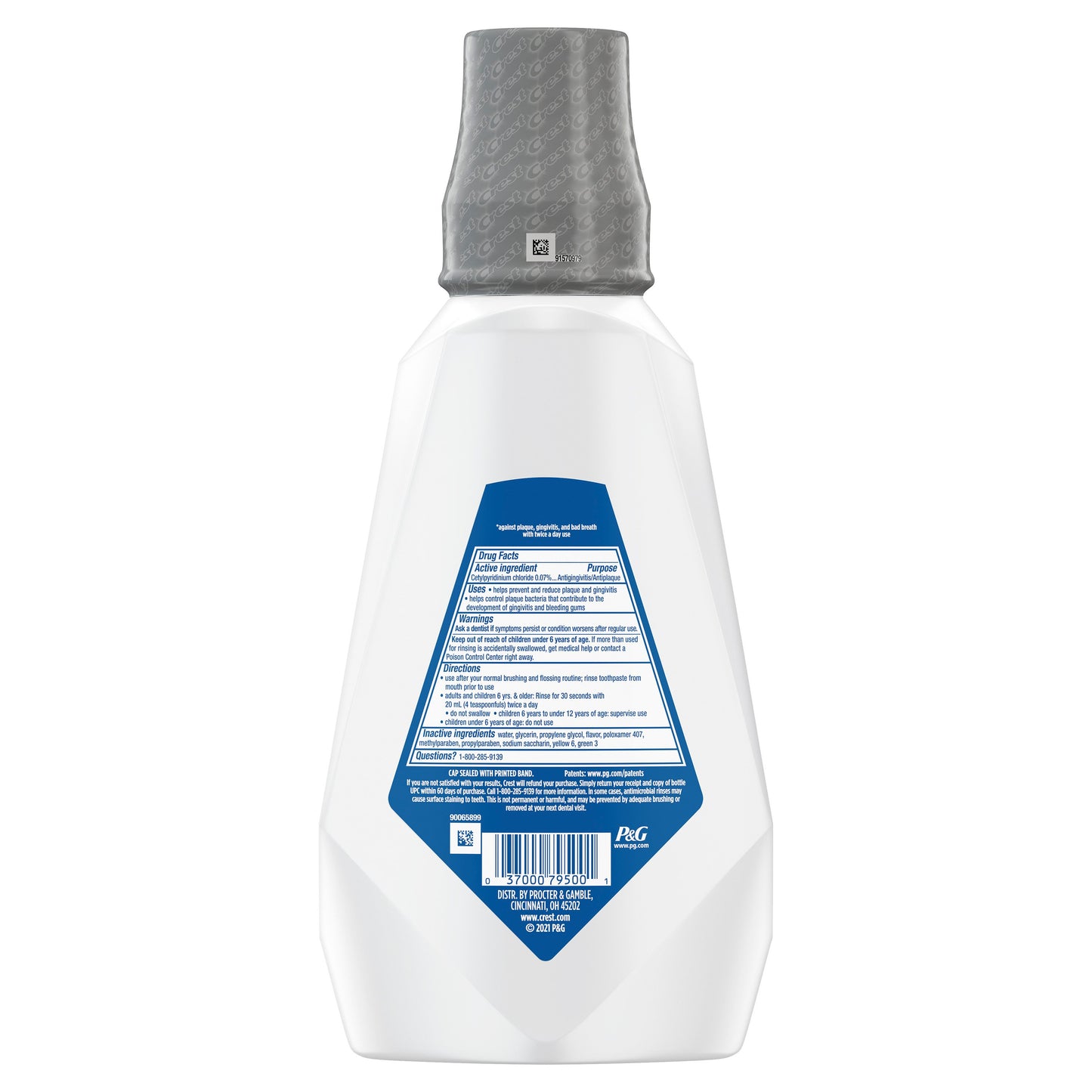 Crest Gum Care Mouthwash - Cool Wintergreen