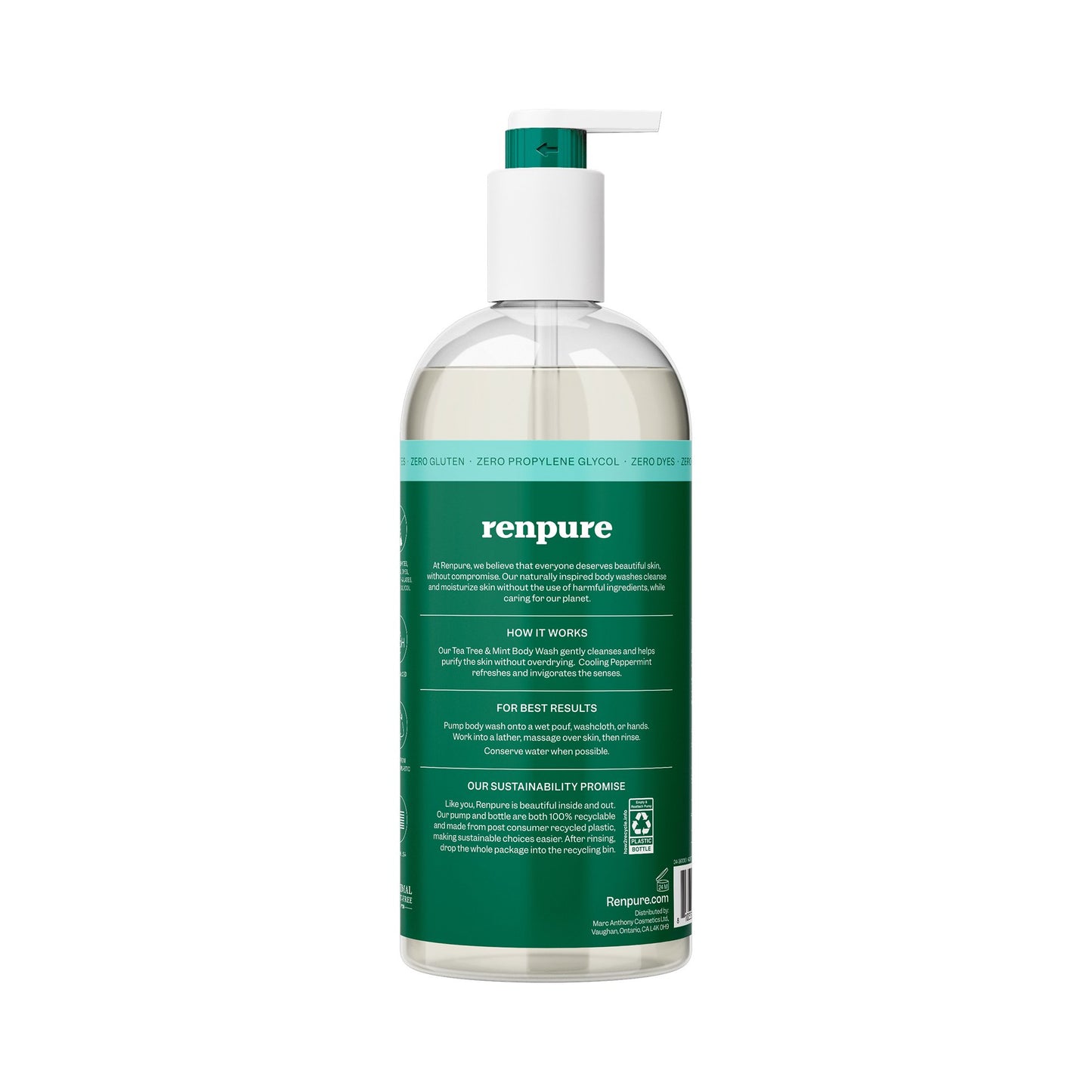 Renpure Purifying Body Wash - Tea Tree & Mint