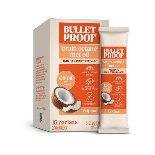 Bulletproof Brain Octane C8 MCT Oil Packets