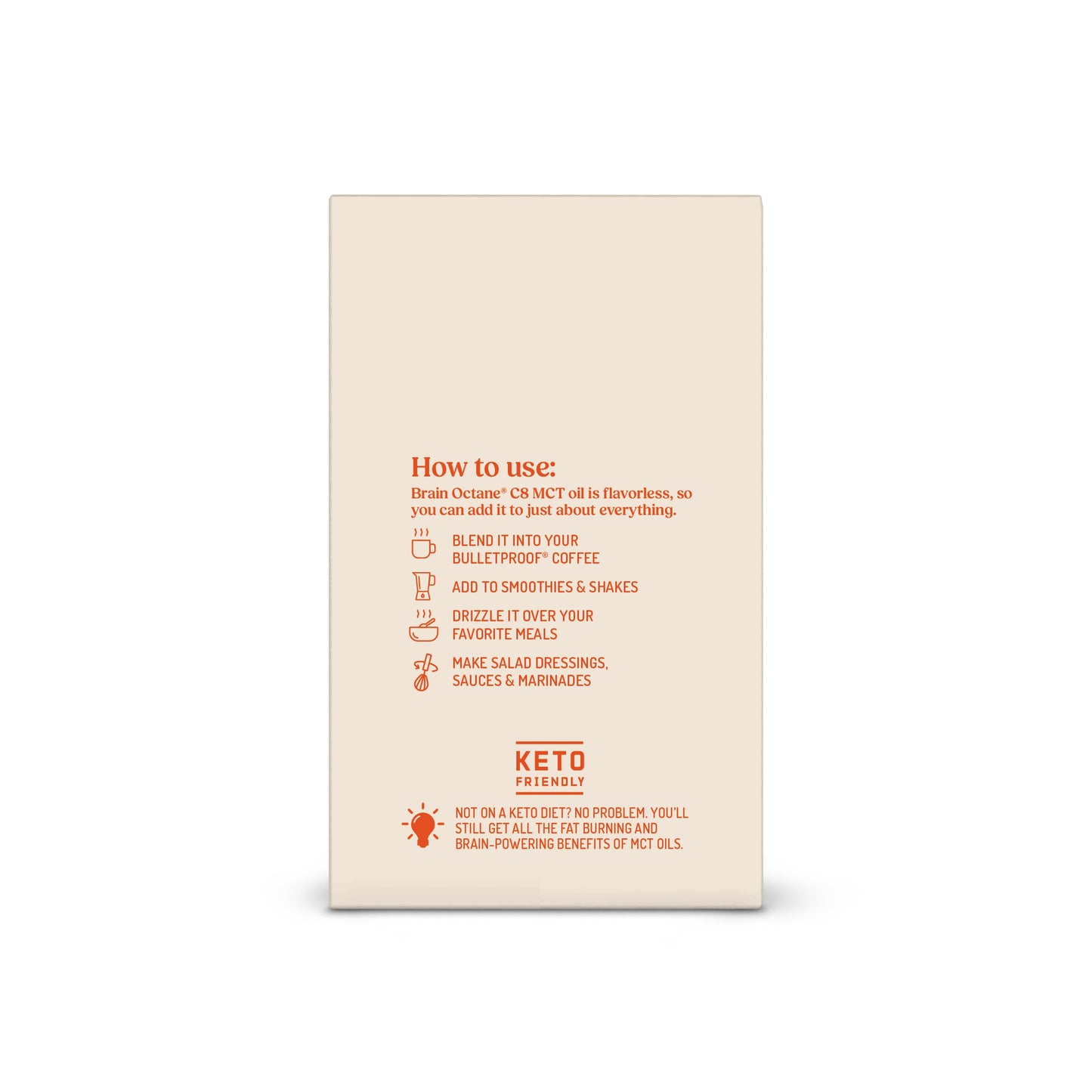 Bulletproof Brain Octane C8 MCT Oil Packets