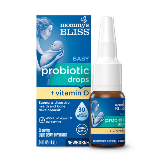 Mommy's Bliss Probiotc Drops Vitamin D
