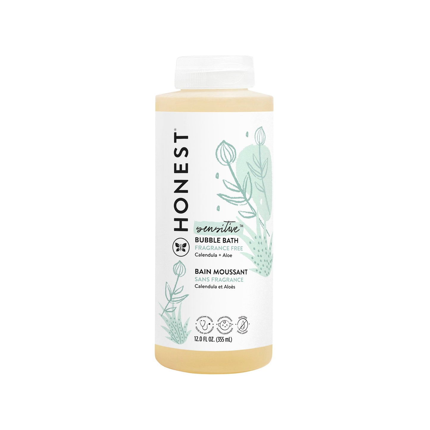 The Honest Company Sensitive Bubble Bath - Fragrance Free