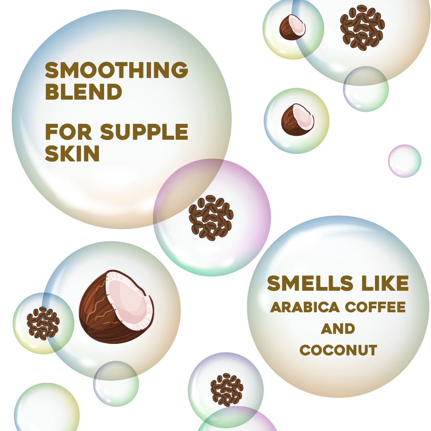 OGX Smoothing + Coconut Coffee Scrub & Wash