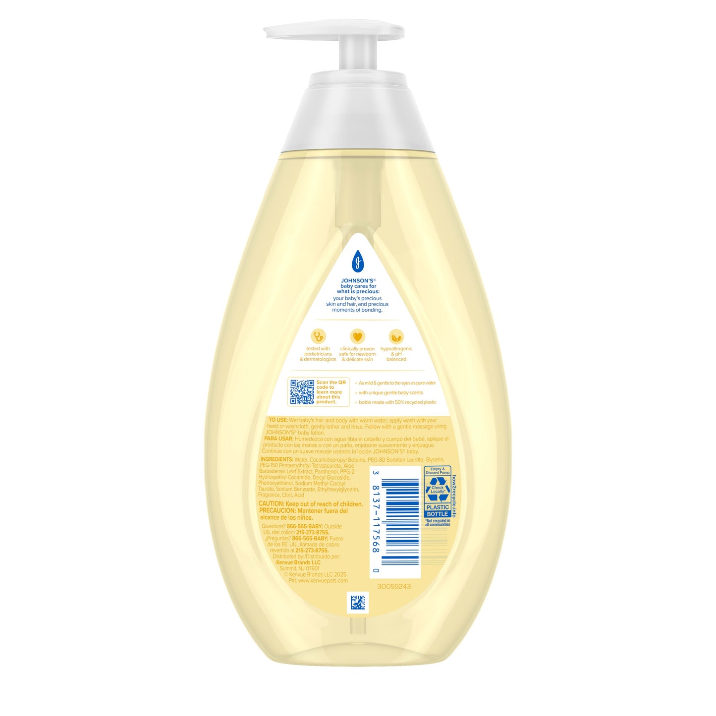 Johnson's Baby Head-To-Toe Wash & Shampoo