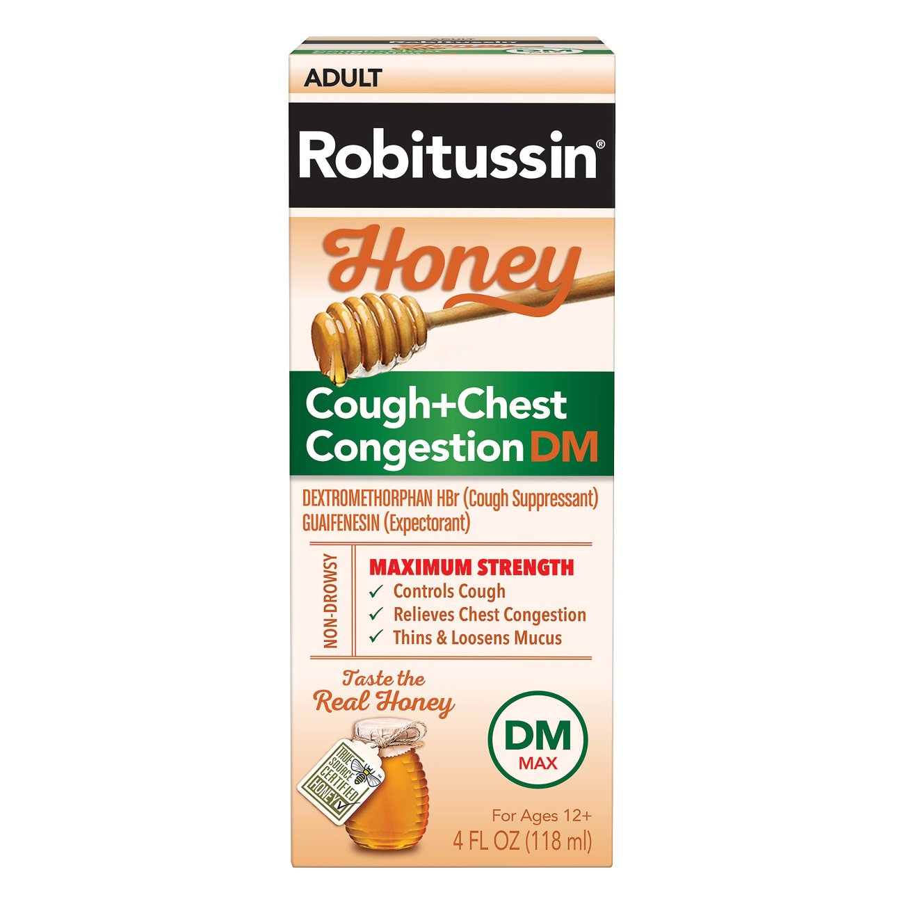 Robitussin Maximum Strength Honey Cough + Chest Congestion