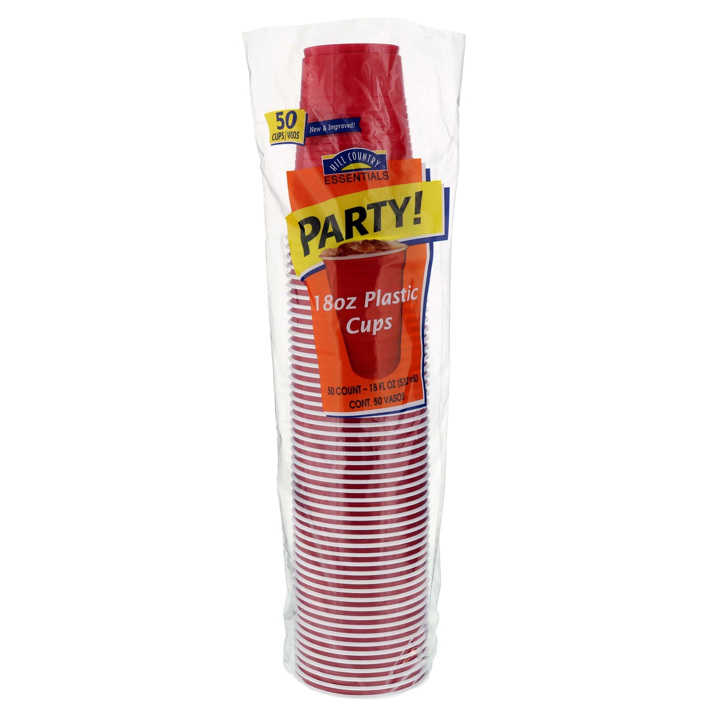 Hill Country Essentials Party 18 oz Plastic Cups