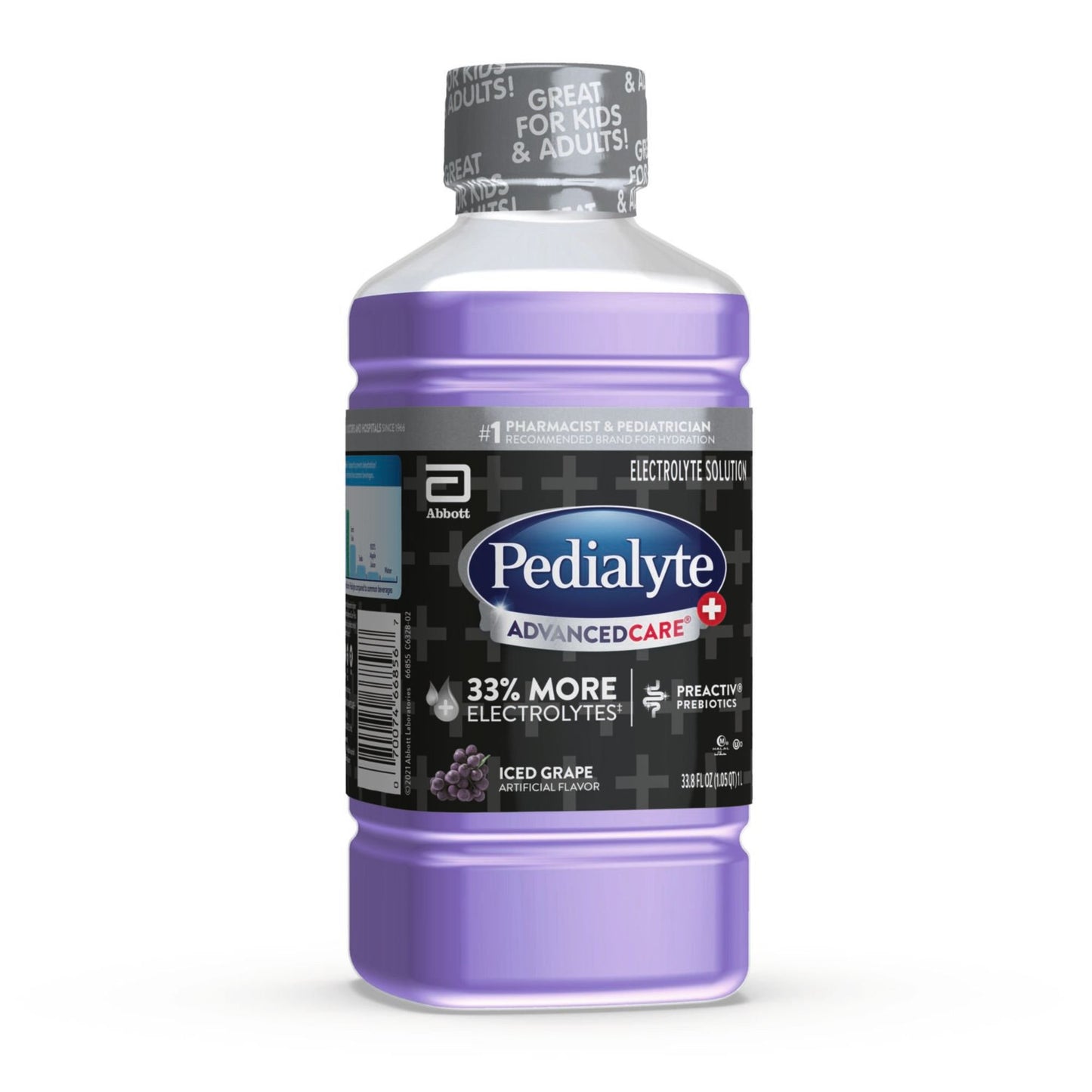 Pedialyte AdvancedCare Plus Electrolyte Solution - Iced Grape