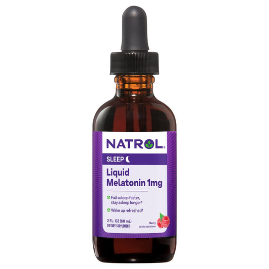 NATROL Liquid Melatonin 1mg