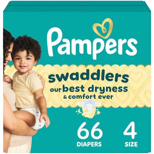 Pampers Swaddlers Baby Diapers - Size 4
