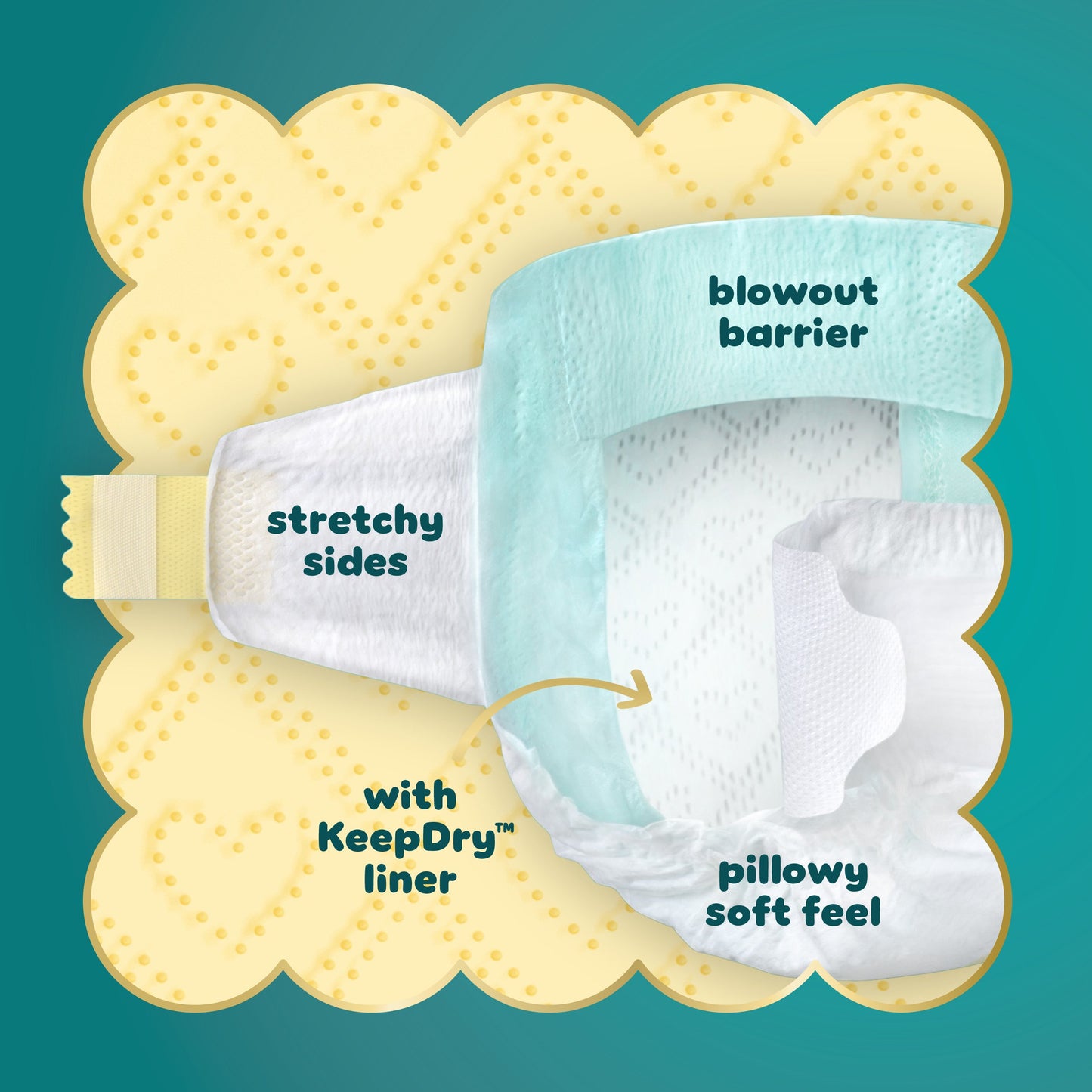 Pampers Swaddlers Baby Diapers - Size 5