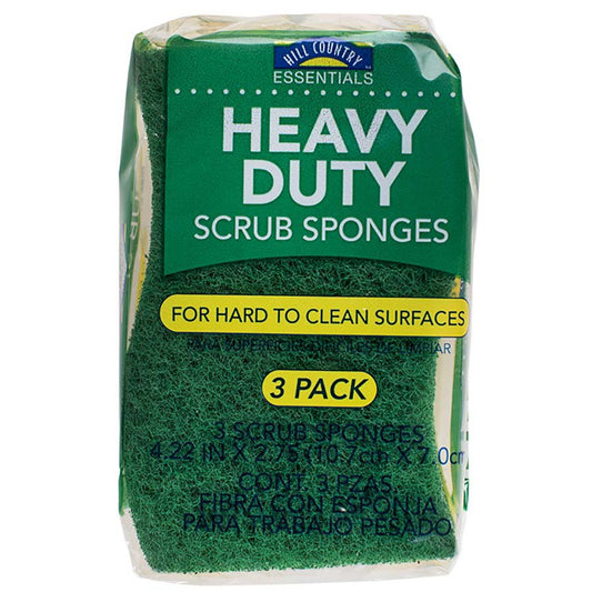 Hill Country Essentials Heavy Duty Scrub Sponges