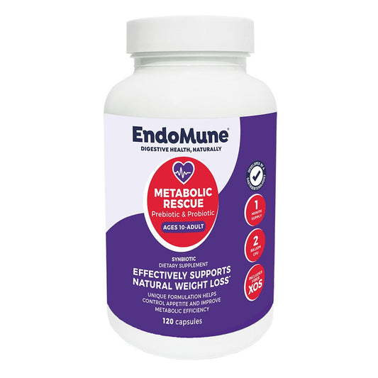 EndoMune Metabolic Rescue Prebiotic & Probiotic Capsules