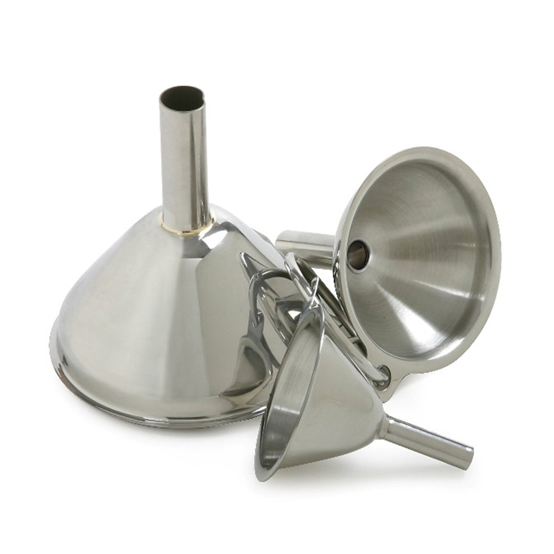 Norpro Stainless Steel Funnel Set