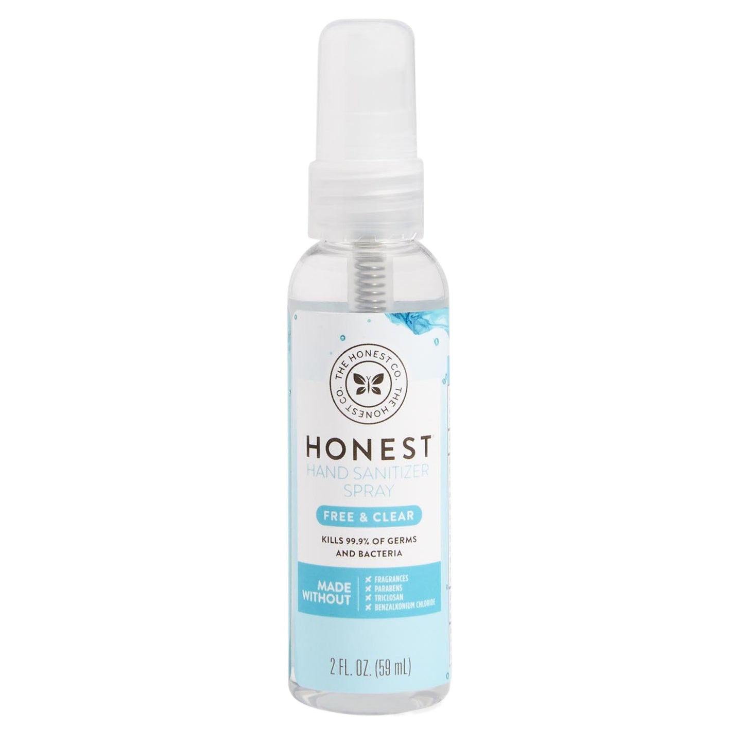 The Honest Company Hand Sanitizer Spray Free & Clear