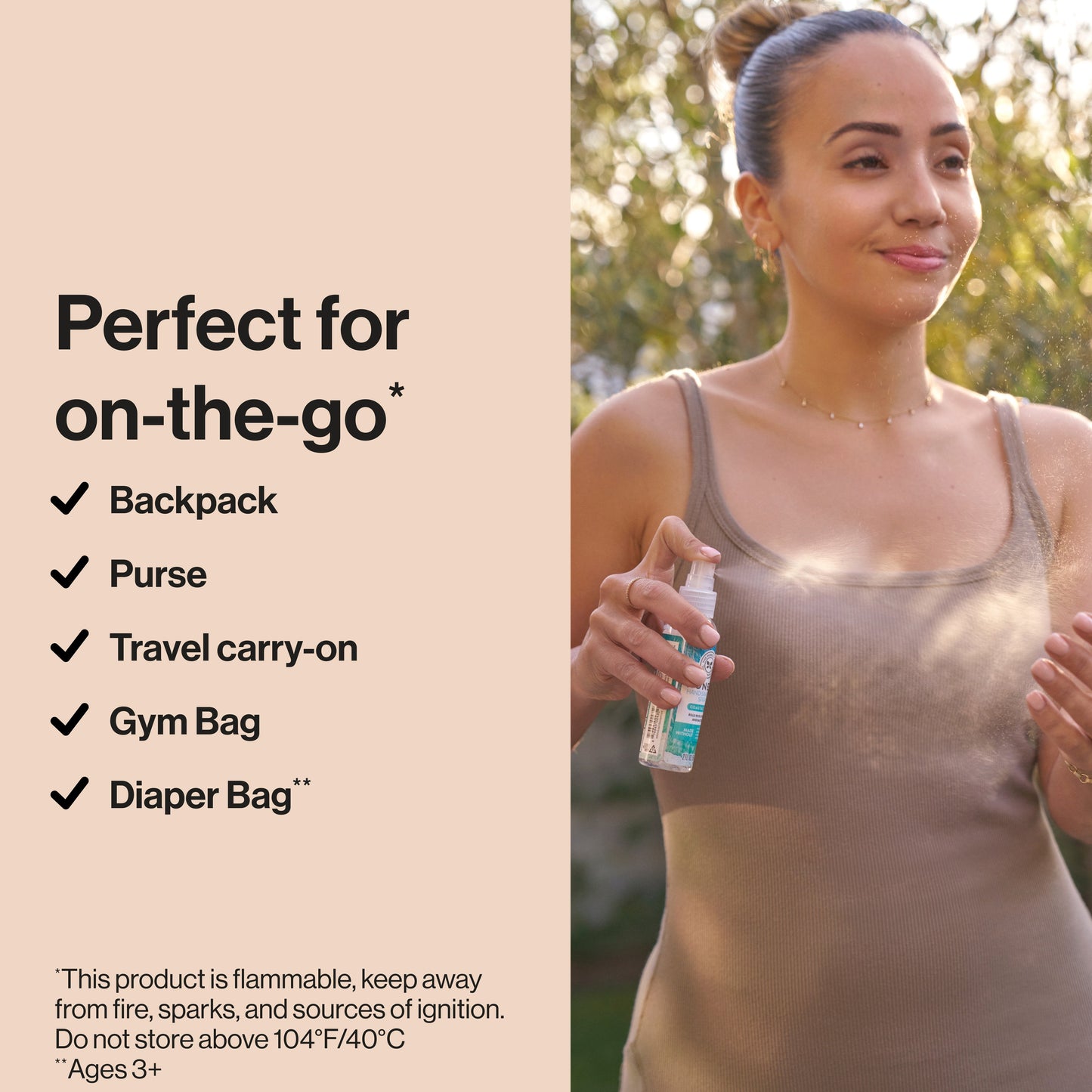 The Honest Company Hand Sanitizer Spray Free & Clear