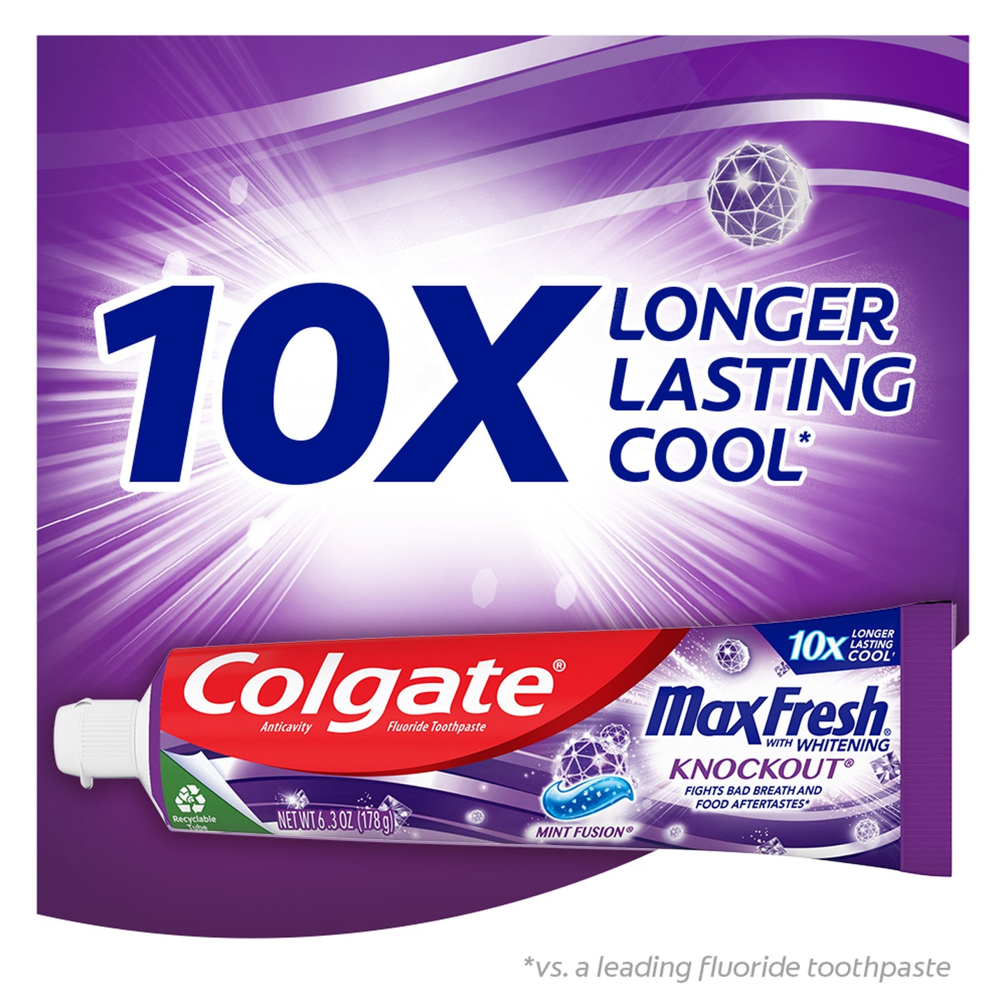 Colgate Max Fresh Anticavity Toothpaste - Mint Fusion
