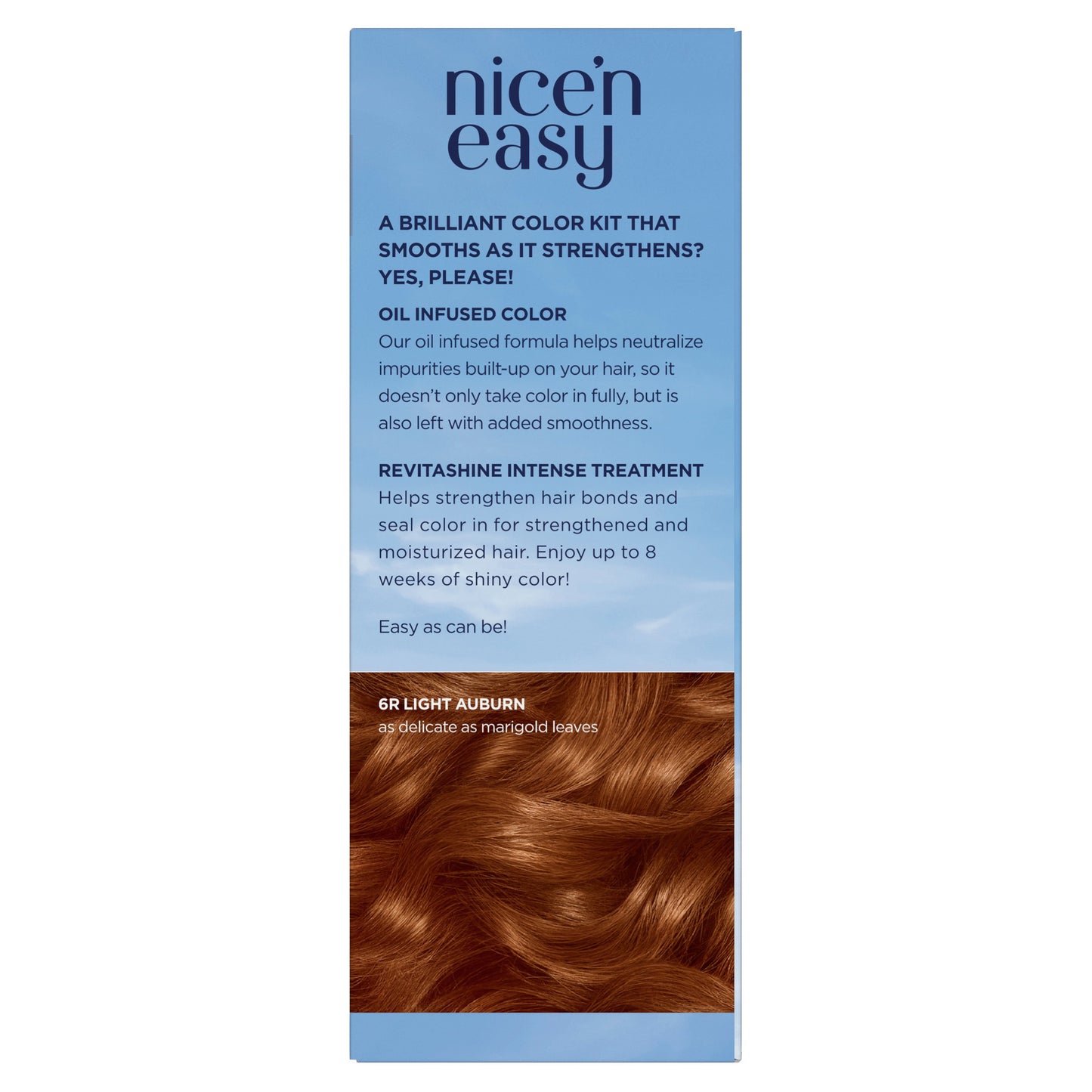 Clairol Nice 'N Easy Permanent Hair Color - 6R Light Auburn