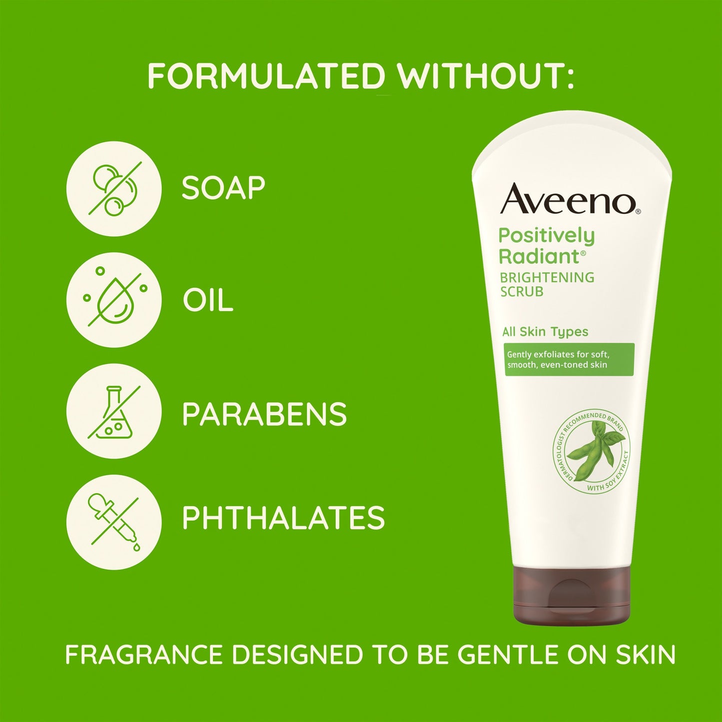 Aveeno Positively Radiant Skin Brightening Daily Scrub