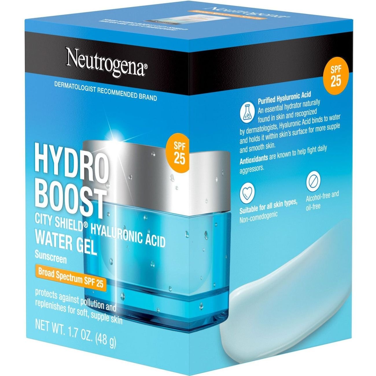 Neutrogena Hydro Boost City Shield Water Gel With Broad Spectrum SPF 25