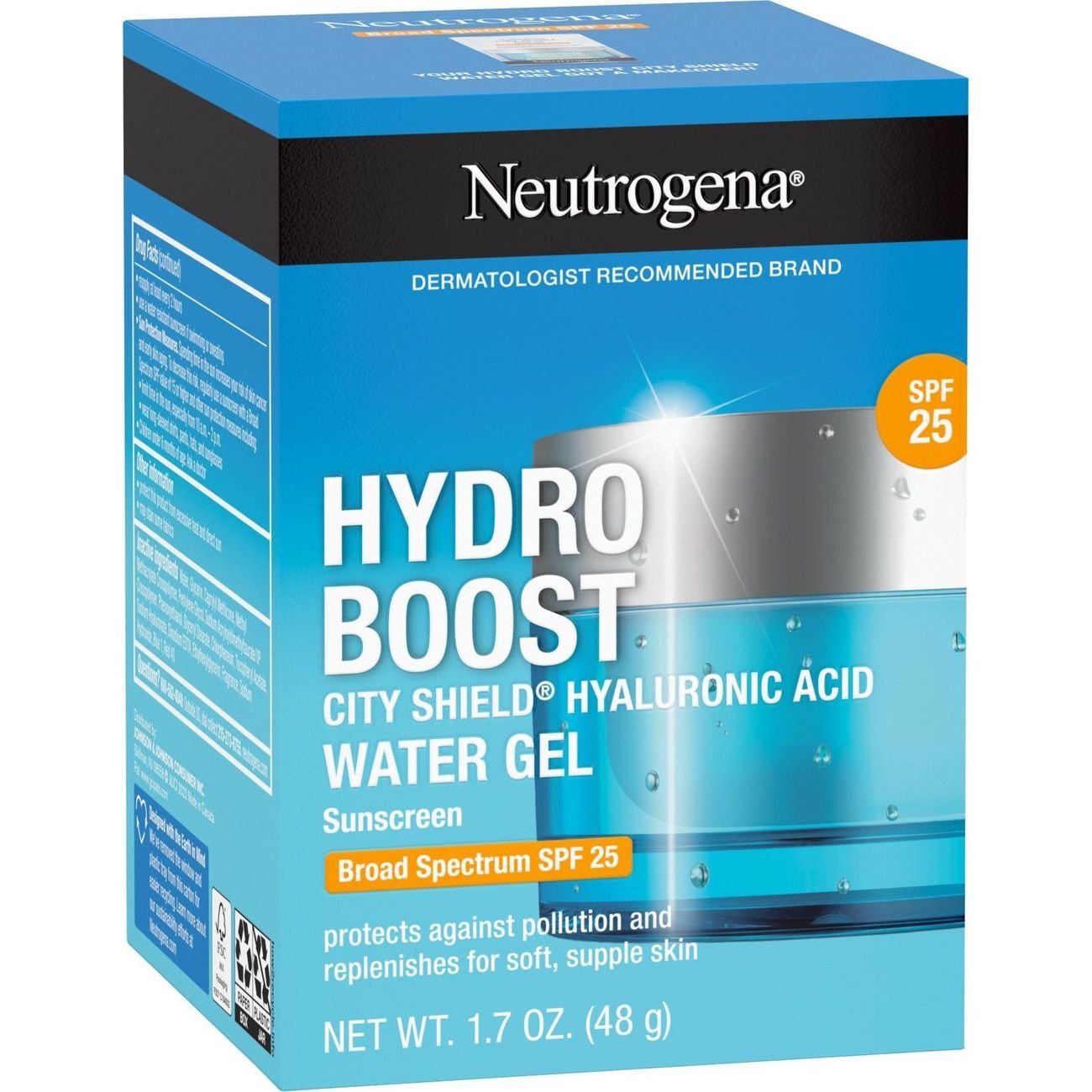 Neutrogena Hydro Boost City Shield Water Gel With Broad Spectrum SPF 25