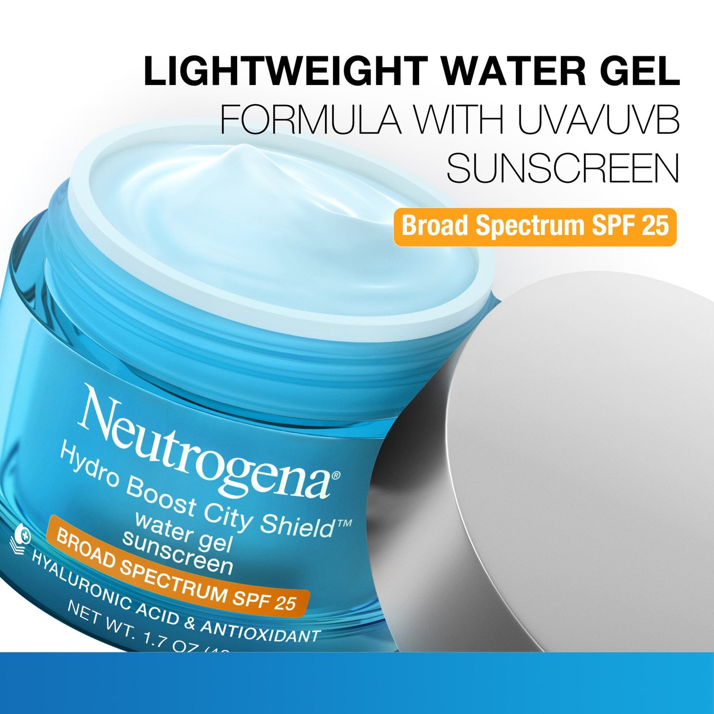 Neutrogena Hydro Boost City Shield Water Gel With Broad Spectrum SPF 25
